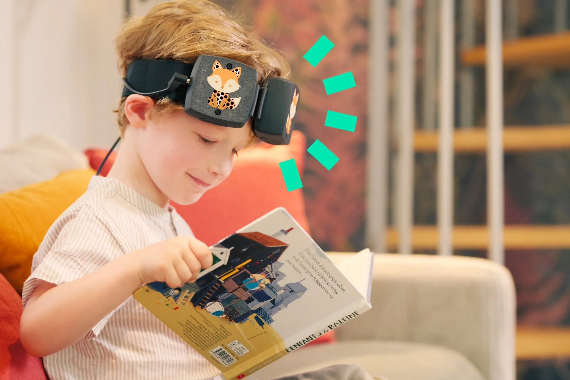 Neuro+ child helmet session